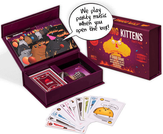 Brettspiel Party Pack 7+ Jahre (EN) Exploding Kittens
