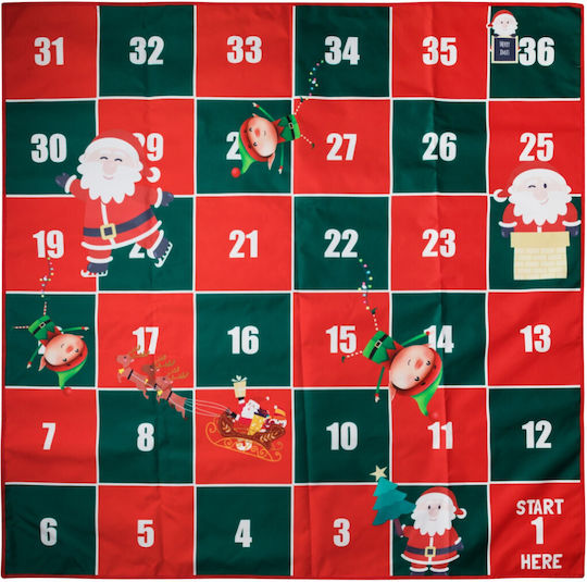 Board Game Snowman And Elves for 2-4 Players 3+ Years Old (EN) Lyc Sac