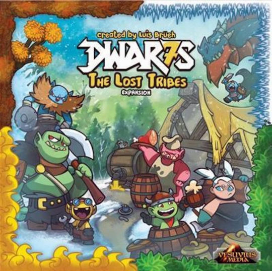 Extensie de Joc Dwar7s Lost Tribes pentru 1-4 Jucători 12+ Ani Vesuvius Media
