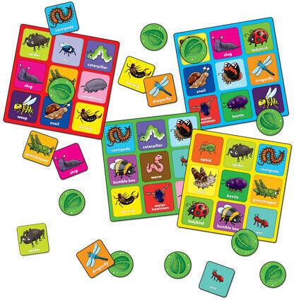 Επιτραπέζιο Παιχνίδι Little Bug Bingo Mini για 2-4 Παίκτες 3+ Ετών (FR) Orchard