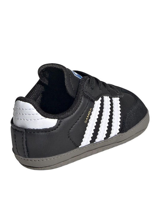 adidas Βρεφικά Sneakers Αγκαλιάς Μαύρα Samba Crib