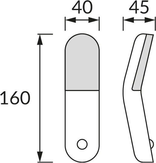 Struhm Стенно Външно Осветително Тяло LED 2W Struhm Стенно Външно Осветително Тяло LED 2W
