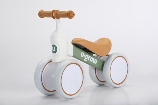 U-Grow Детски велосипед за баланс Зелен