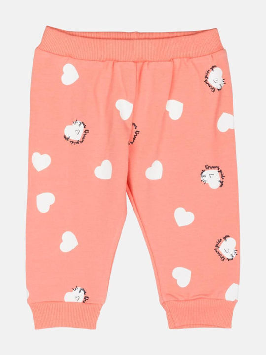 Kids Sweatpants Set Coral 3pcs Dreams