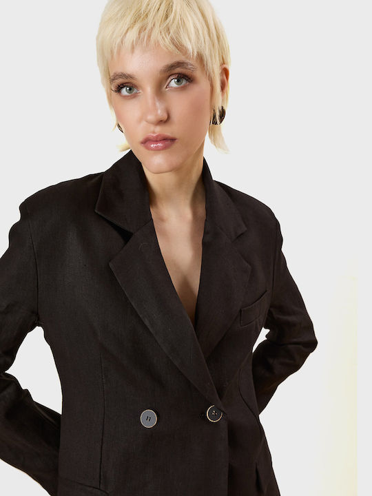 Souvenir Damen Blazer Black