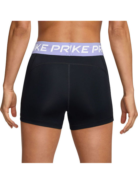 Pro Women's Training Legging Shorts Dri-Fit Black, Lilac Ice, White