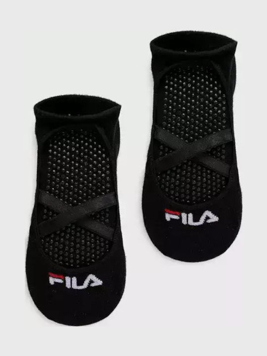 FILA Yoga Pilates Ghost Abs Yoga/Pilates Socks Black 1 Pair