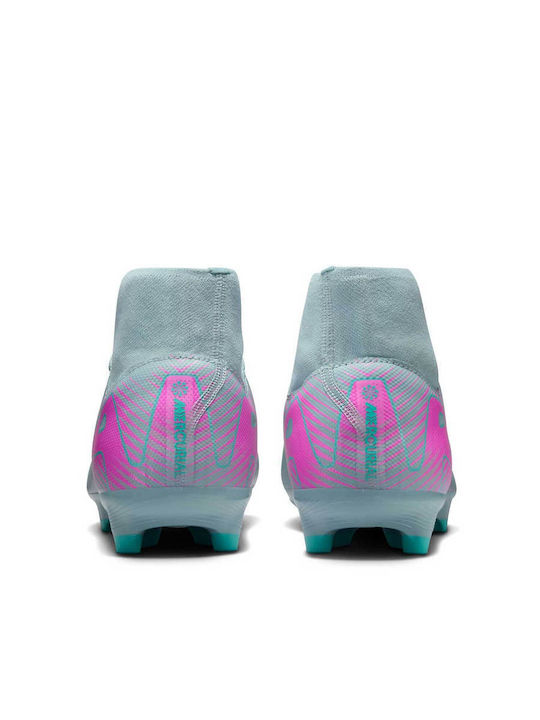 Nike Mercurial Superfly 10 Academy Kylian Mbappé Football Shoes with Cleats Blue