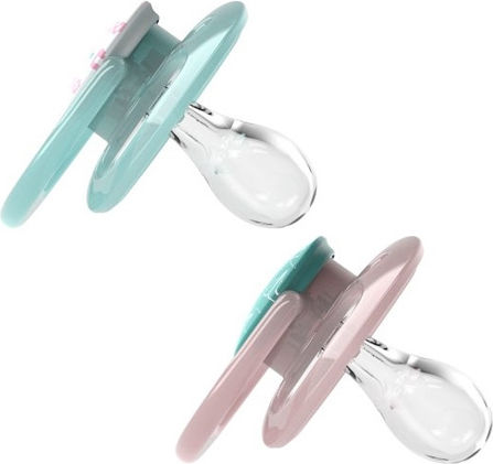 Dr. Brown's Advantage Pacifiers Silicone Purple-Green for 6-18 months 2pcs
