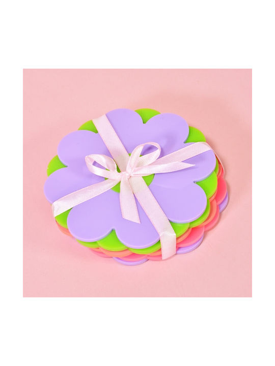 Flower Coasters Σουβέρ Πολύχρωμο 12cm 4τμχ Flower Coasters Σουβέρ Πολύχρωμο 12cm 4τμχ