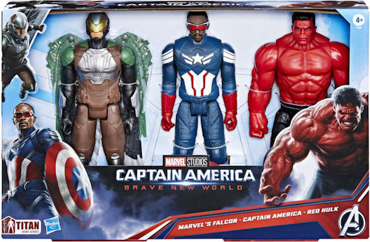 Action Figure Brave New World - Titan Heroes Captain America 30cm.