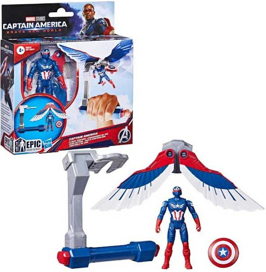 Action-Figur Brave New World Flight Control Kapitän Amerika Captain America 10cm.