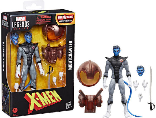 Φιγούρα Δράσης X-men - Nightcrawler Marvel Legends 15εκ.