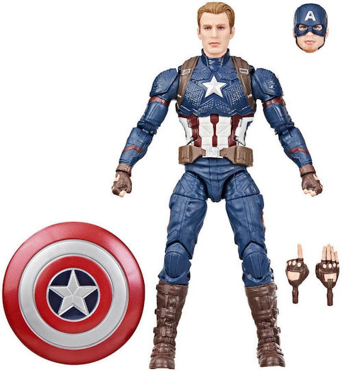 Φιγούρα Δράσης Captain America Marvel Legends Captain America 15εκ.