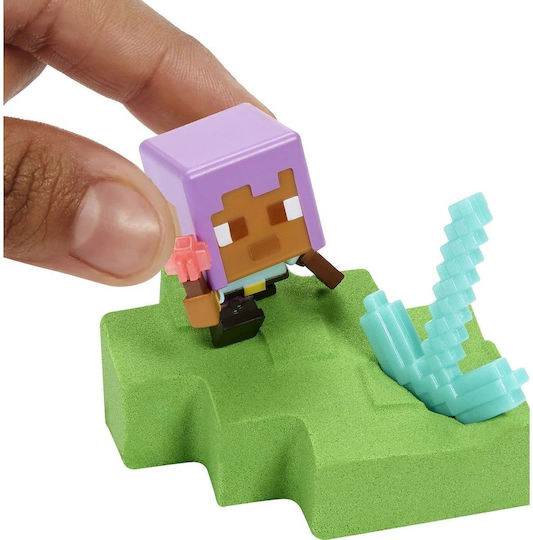 Action-Figur Mini Mode - Mining Turquoise Minecraft für 6+ Jahre Jahre 5cm.
