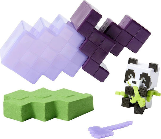 Φιγούρα Δράσης Mini Mode - Mining Purple Minecraft για 6+ Ετών 5εκ.