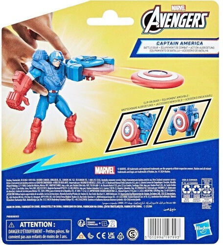 Φigură de acțiune Captain America Captain America pentru copii de 4+ ani ani 10cm cm