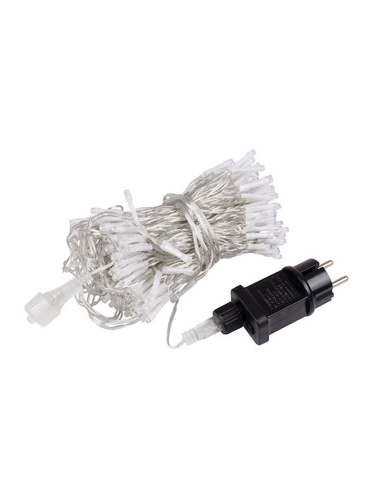 300 Lights LED 3m. x 300cm Cold White type Curtain 1pcs