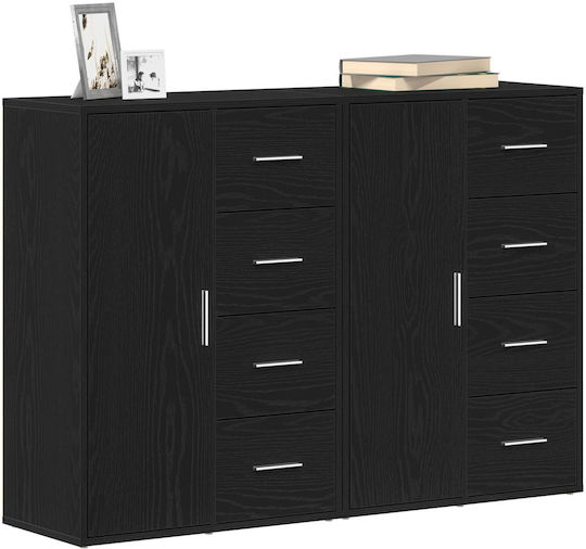 Μπουφές Black 120x31x84cm