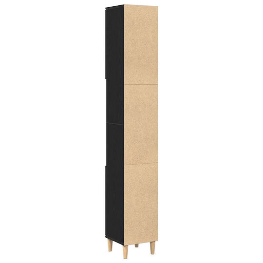 vidaXL Στήλη Μπάνιου Δαπέδου Μ30xΒ30xΥ190cm Δρυς