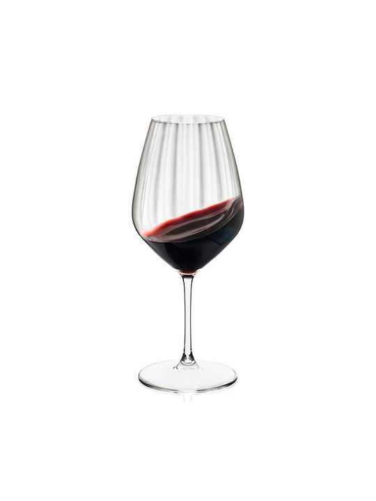 Rona Favourite Optical Set of Glasses Champagne / Whiskey / White Wine / Water made of Crystal Stemmed 24pcs