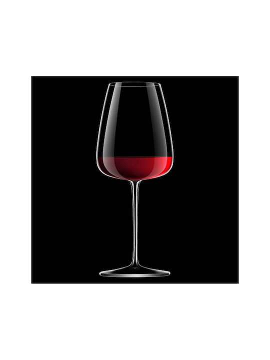Luigi Bormioli Sangiovese / Chianti Ποτήρι για Λευκό Κρασί από Κρύσταλλο Κολωνάτο 550ml