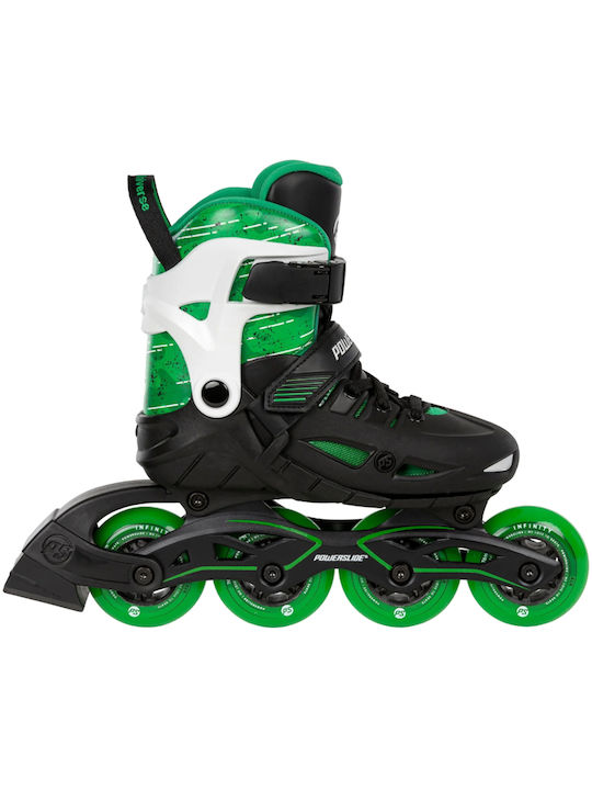Powerslide Phuzion Universe Inline Adjustable Rollers Green Ενηλίκων/Παιδικά Powerslide Phuzion Universe Inline Adjustable Rollers Green Ενηλίκων/Παιδικά