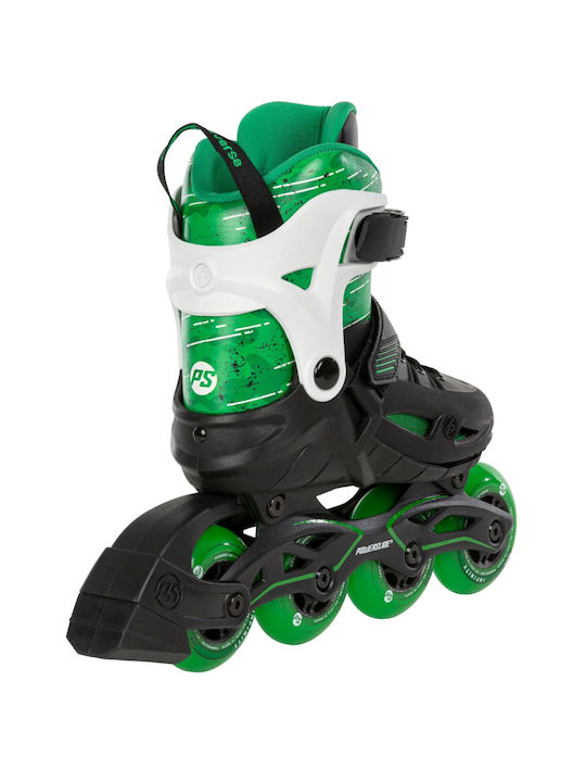 Powerslide Phuzion Universe Inline Einstellbar Rollers Grün Erwachsene/Kinder