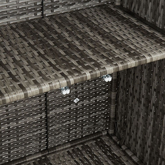 Двукрилен гардероб Пластмаса 100x36x102бр