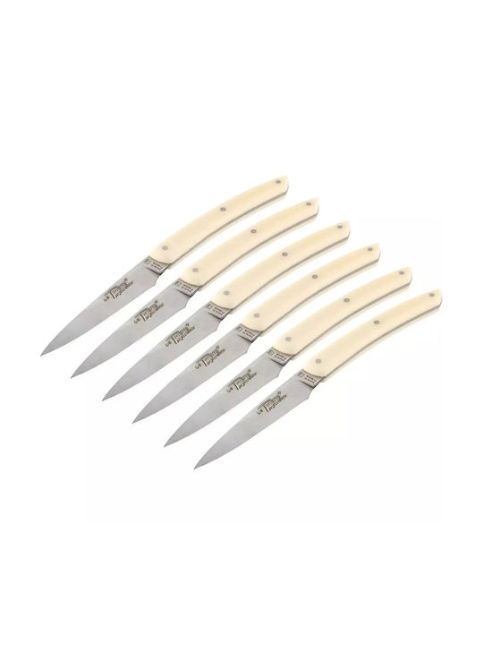 Laguiole Jean Dubos Messer Steak aus Rostfreiem Stahl 6 Stück