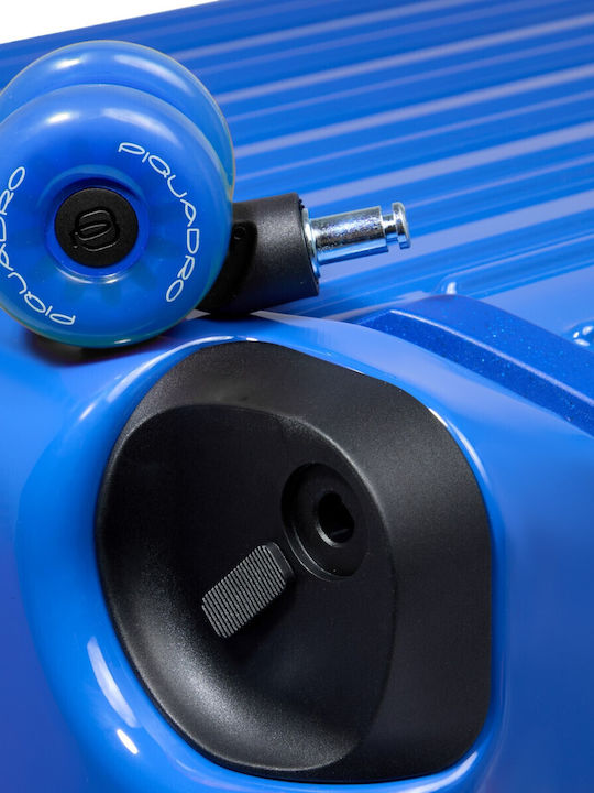 Piquadro Μεγάλη Βαλίτσα Ταξιδίου Σκληρή Pop Blue με 4 Ρόδες Ύψους 80εκ.