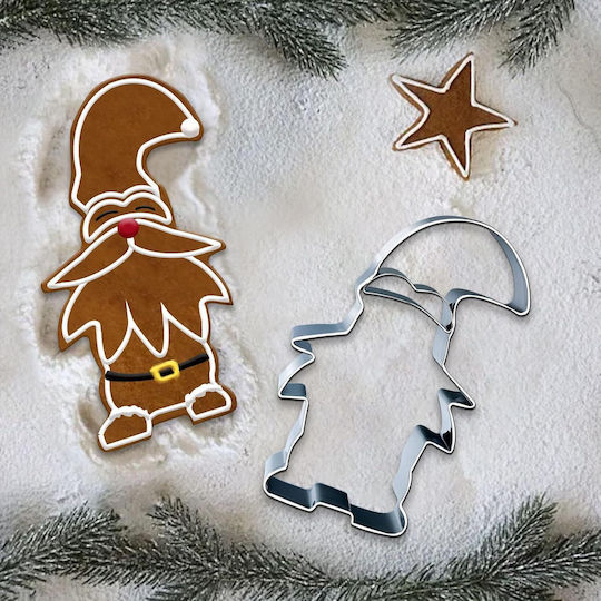Christmas Cookie Cutter Set 3 Pieces Stainless Steel 13.5cm Christmas Cookie Cutter Set 3 Pieces Stainless Steel 13.5cm