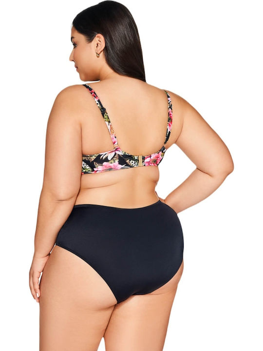 Bikini Σουτιέν Floral Μαύρο
