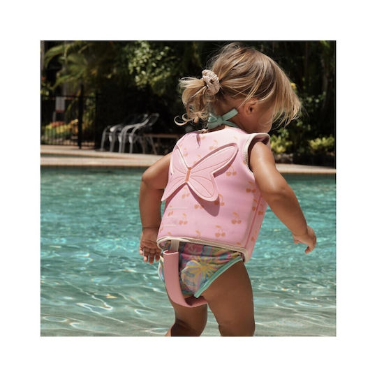 Sunnylife Kinder-Schwimmweste Cotton Candy Cherry 2-3 Jahre