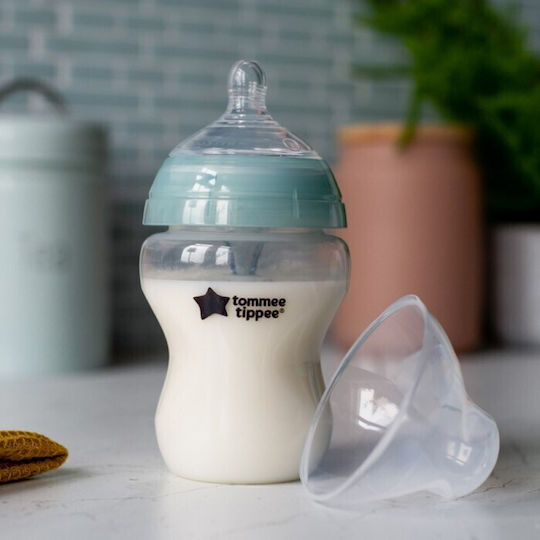 Tommee Tippee Πλαστικό Μπιμπερό Advanced Κατά των Κολικών με Θηλή Σιλικόνης για 0+ μηνών Μπλε 260ml 2τμχ
