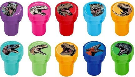 Jurassic World Stamps for Kids 3+ Years (Multi Miscellaneous Designs)