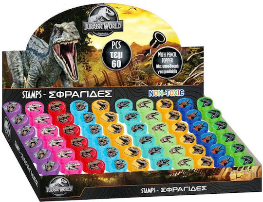 Jurassic World Stamps for Kids 3+ Years (Multi Miscellaneous Designs)