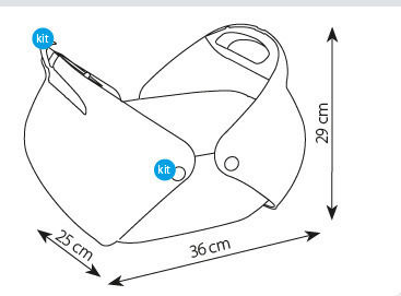 Imac Κλουβί Μεταφοράς Σκύλου Ροζ 36x25x29cm