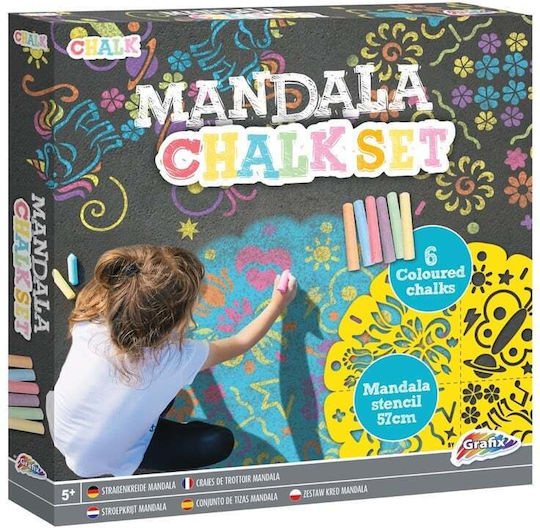 Grafix Παιδική Χειροτεχνία Mandala για Παιδιά 5+ Ετών 6τμχ