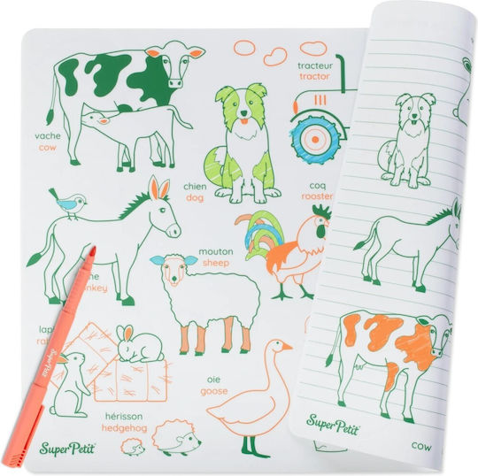 Super Petit Painting Farm Animals for Children 3+ years Years