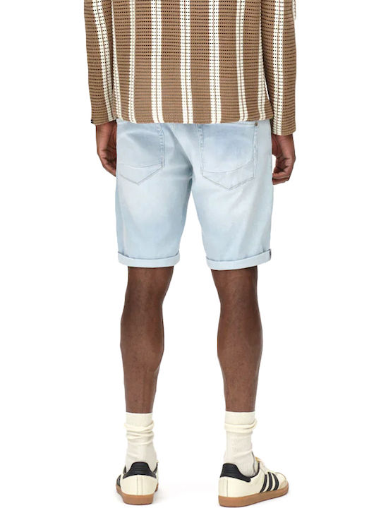 Gabba Jason K3787 Men's Shorts Jeans Blue