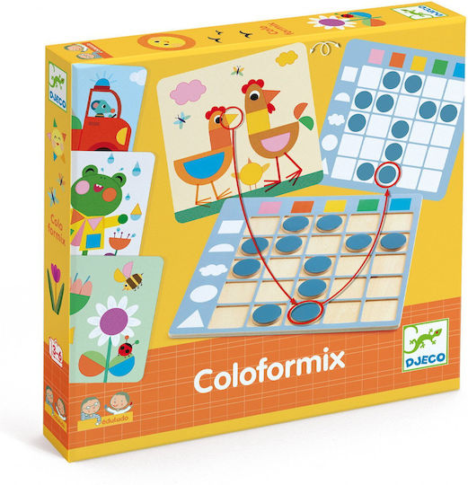 Djeco Eduludo Coloformix Educational Game Knowledge for 3+ years Years Old