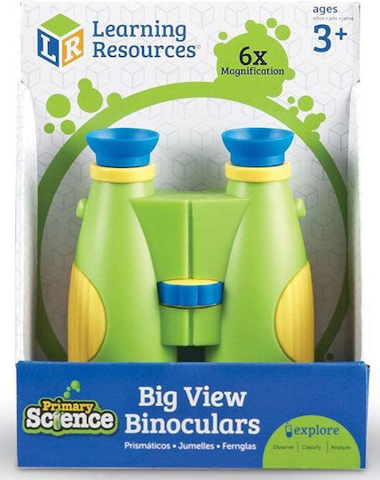 Learning Resources Primary Science Big View Binoculars Εκπαιδευτικό Παιχνίδι Γνώσεων για 3+ Ετών