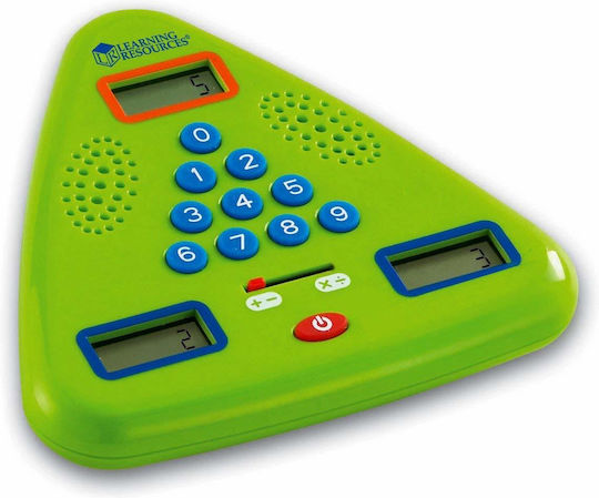 Learning Resources Minute Math Electronic Flash Card STEM Joc Educațional de Cunoștințe pentru 6+ ani Ani