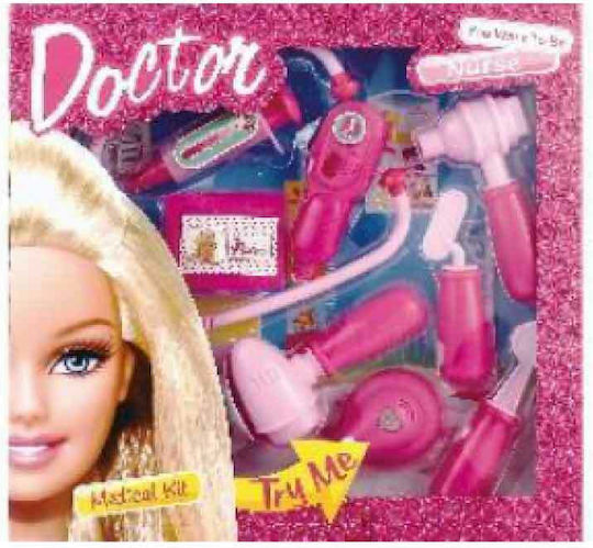 Zita Toys Kids Medical Set Barbie for 3+ Years 8 Pieces