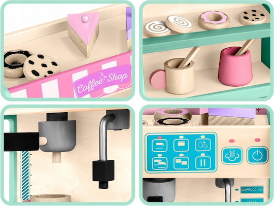 Ricokids Mini Cafe - Wooden Pastry Shop for 3+ Years
