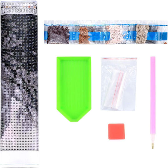 Haepxyby 5d Diamond Painting Kit Diy 30x40 Cm Shark