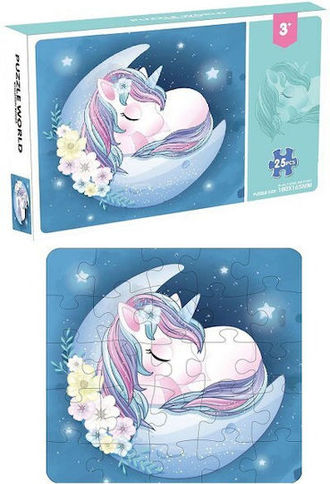 Детски Пъзел Еднорог - Луна 25бр ToyMarkt