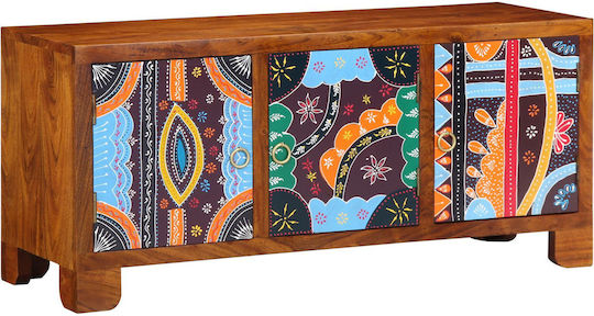 Schuhschrank aus Massivholz 100x35x45cm