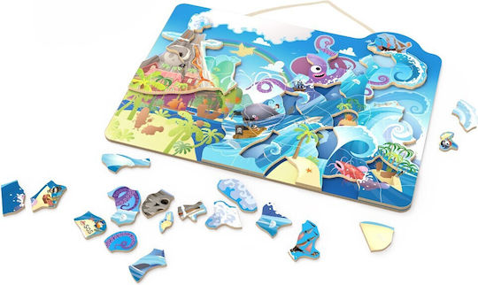 Ξύλινο Παιδικό Puzzle για 6+ Ετών 100pcs Speedy Monkey